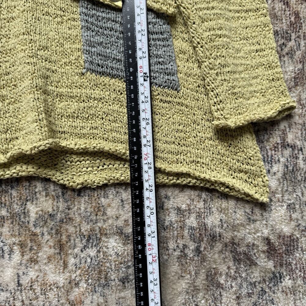 Vintage 90s Sue P Knits Oversized Artisan Sweater L Earth Tone Lagenlook - Picture 6 of 7